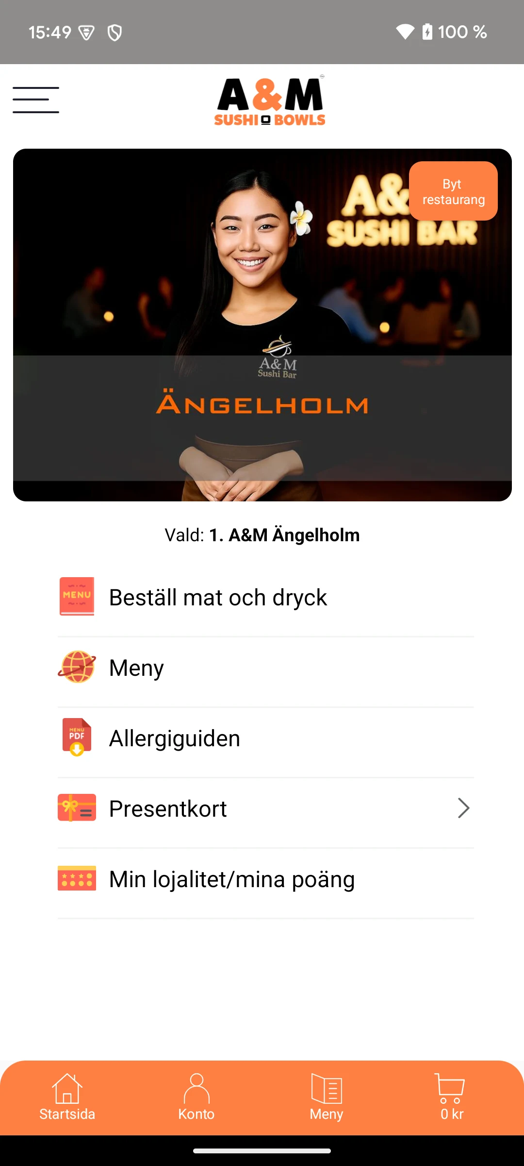 A&M Sushi & Bowls screenshot